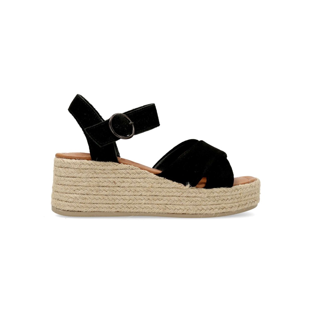 CHIKA10 Alpargata cuña y plataforma mujer