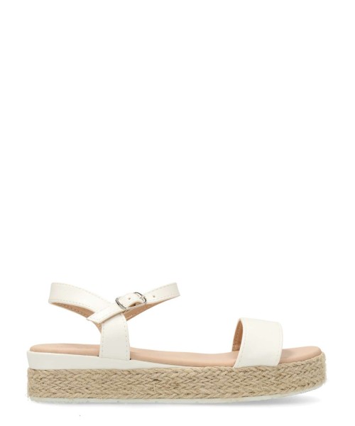 PEKES Sandalia alpargata plataforma