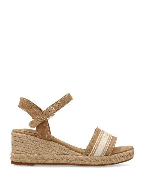 TOMMY HILFIGER Alpargata cuña media esparto Wedge