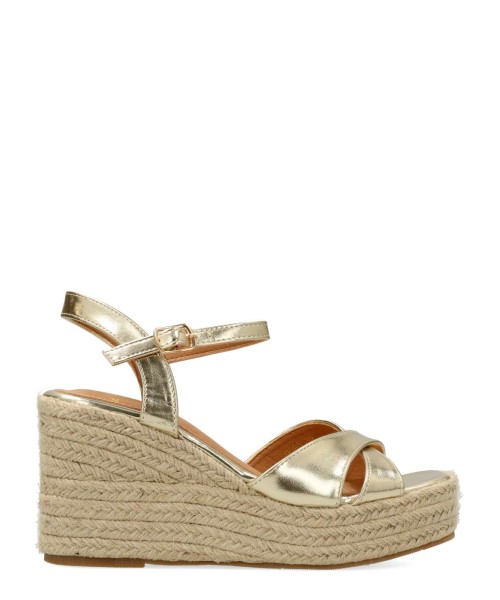 VANESSA Alpargata yute cuña y plataforma