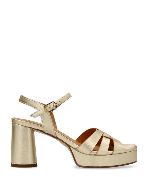 PEDRO MIRALLES Sandalia fiesta piel metalizada confort