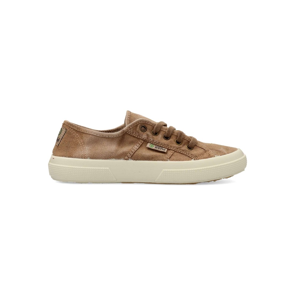 NATURAL WORLD Zapatilla sport lona Old Blossom