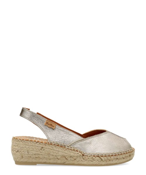 TONI PONS Sandalia alpargata piel confort mujer