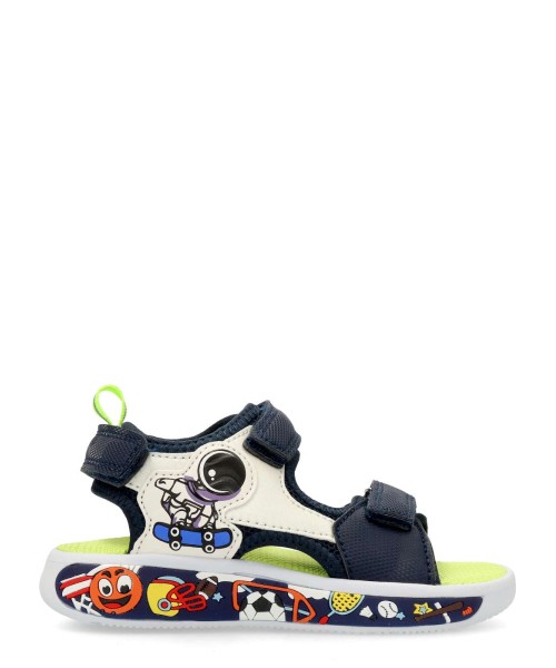 PEKES Sandalia casual sport niño