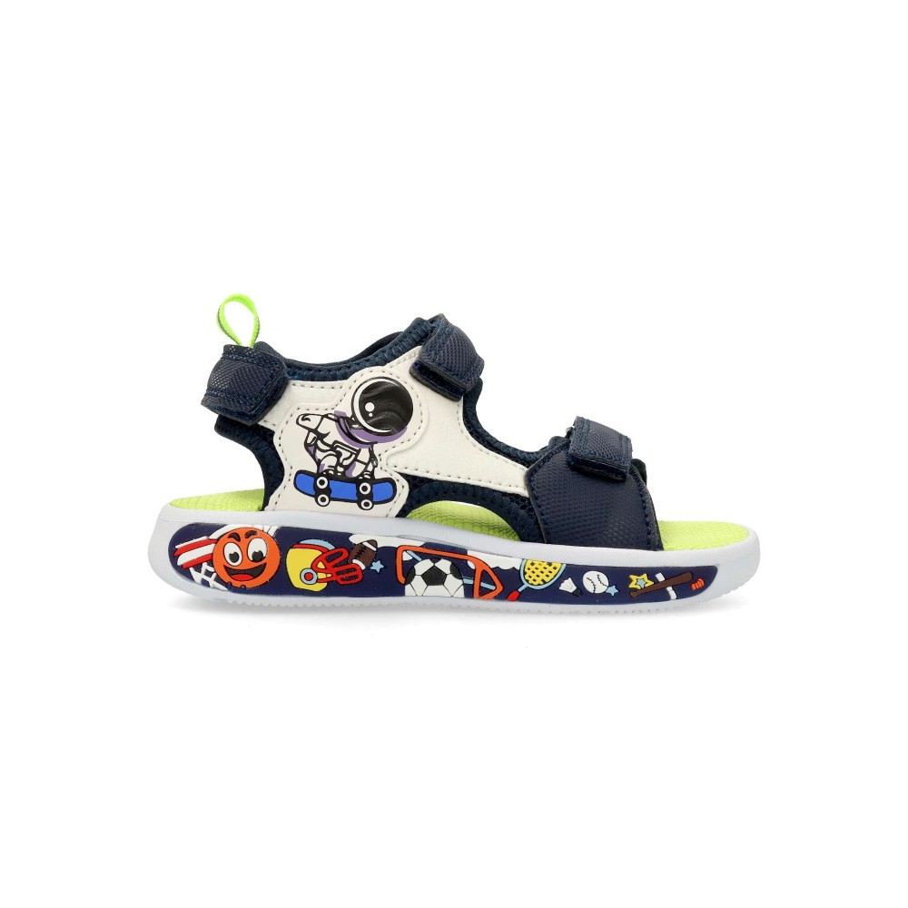 PEKES Sandalia casual sport niño