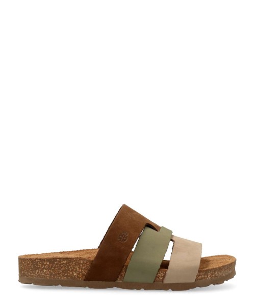 YOKONO Sandalia diseño pala piel confort 