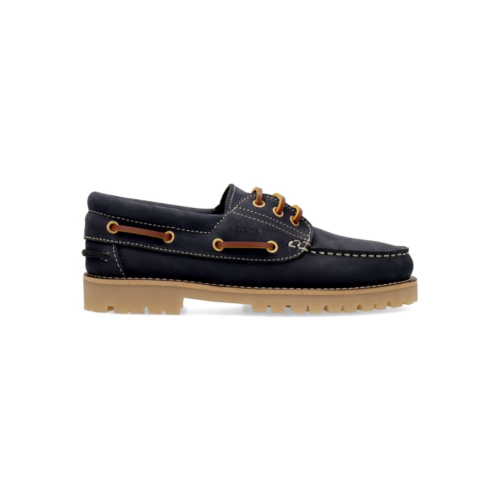 MAC Zapato náutico piel nobuck confort