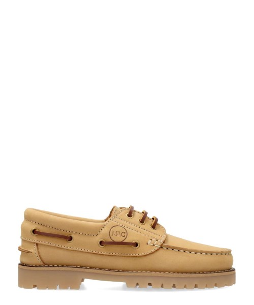 MAC Zapato náutico de vestir piel nobuck