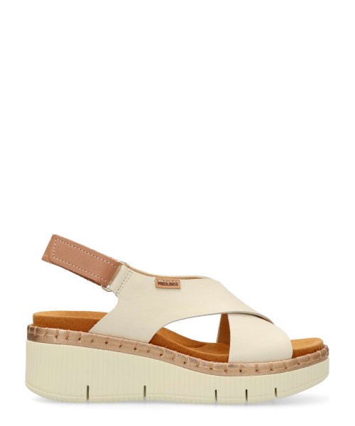 PIKOLINOS Sandalia cuña piel confort Gomera