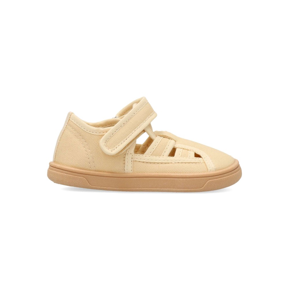 BLANDITOS Sandalia lona confort barefoot