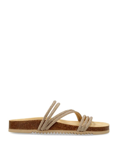 XTI Sandalia tipo bio confort mujer