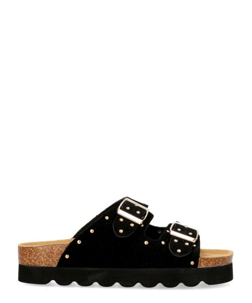 REFRESH Sandalia bio piel serraje mujer