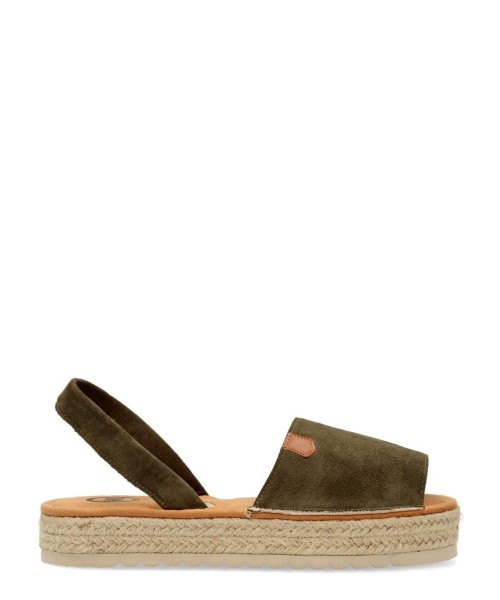 VVNN Sandalia yute doble piso mujer