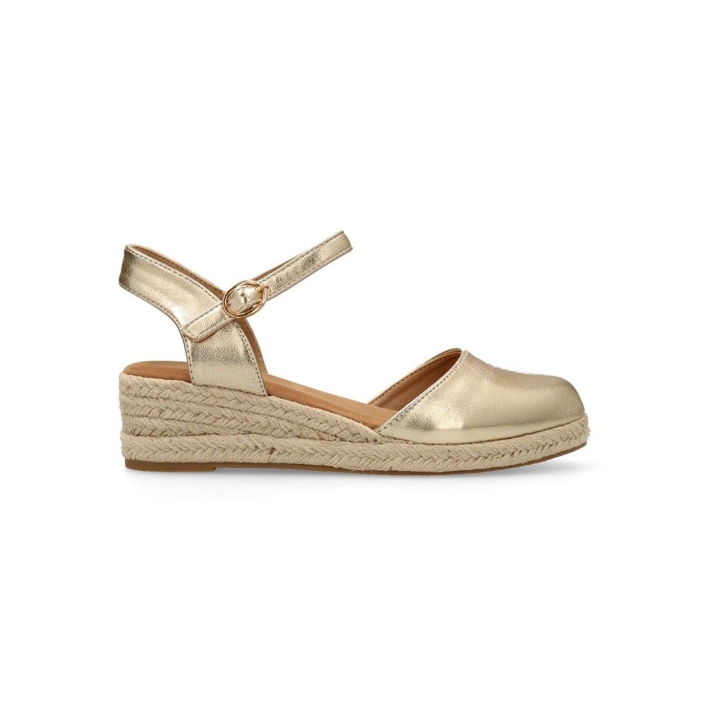 VANESSA Sandalia valenciana cuña baja