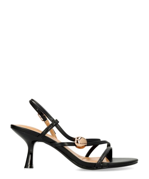 VANESSA Sandalia fiesta tiras tacón fino