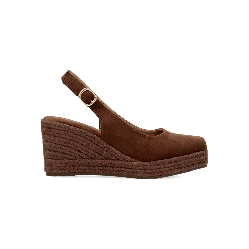 VANESSA Sandalia esparteña cuña esparto