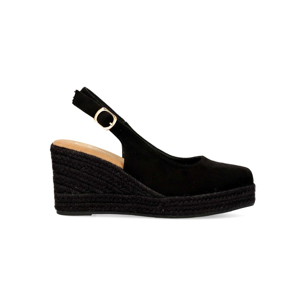 VANESSA Sandalia alpargata yute al tono