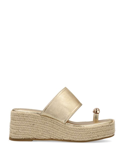 VANESSA Sandalia alpargata plataforma yute
