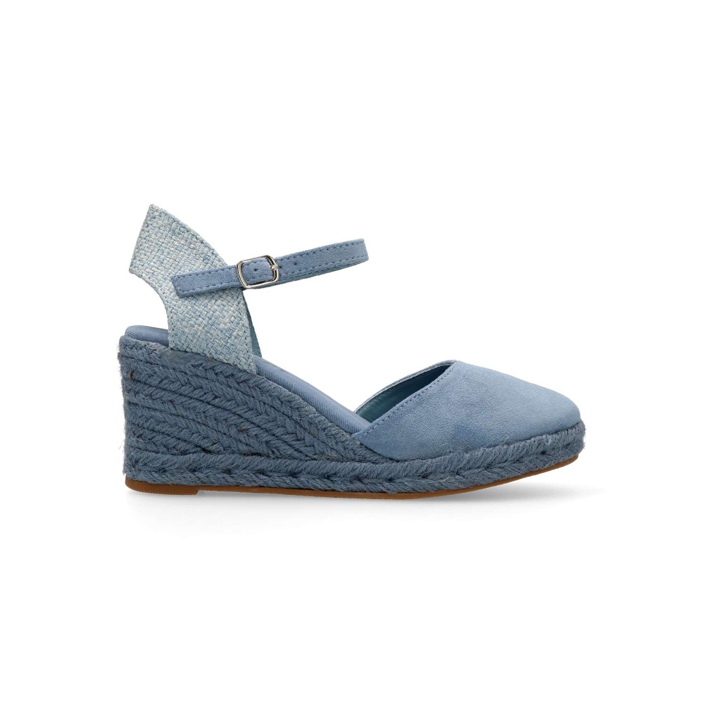 VVNN Sandalia alpargata esparto mujer