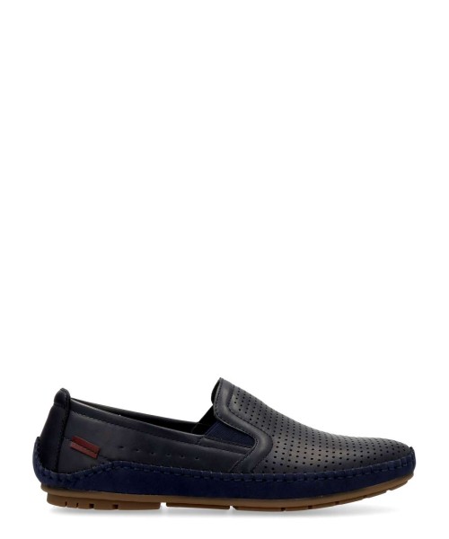 MAC Zapato mocasín de vestir troquelado