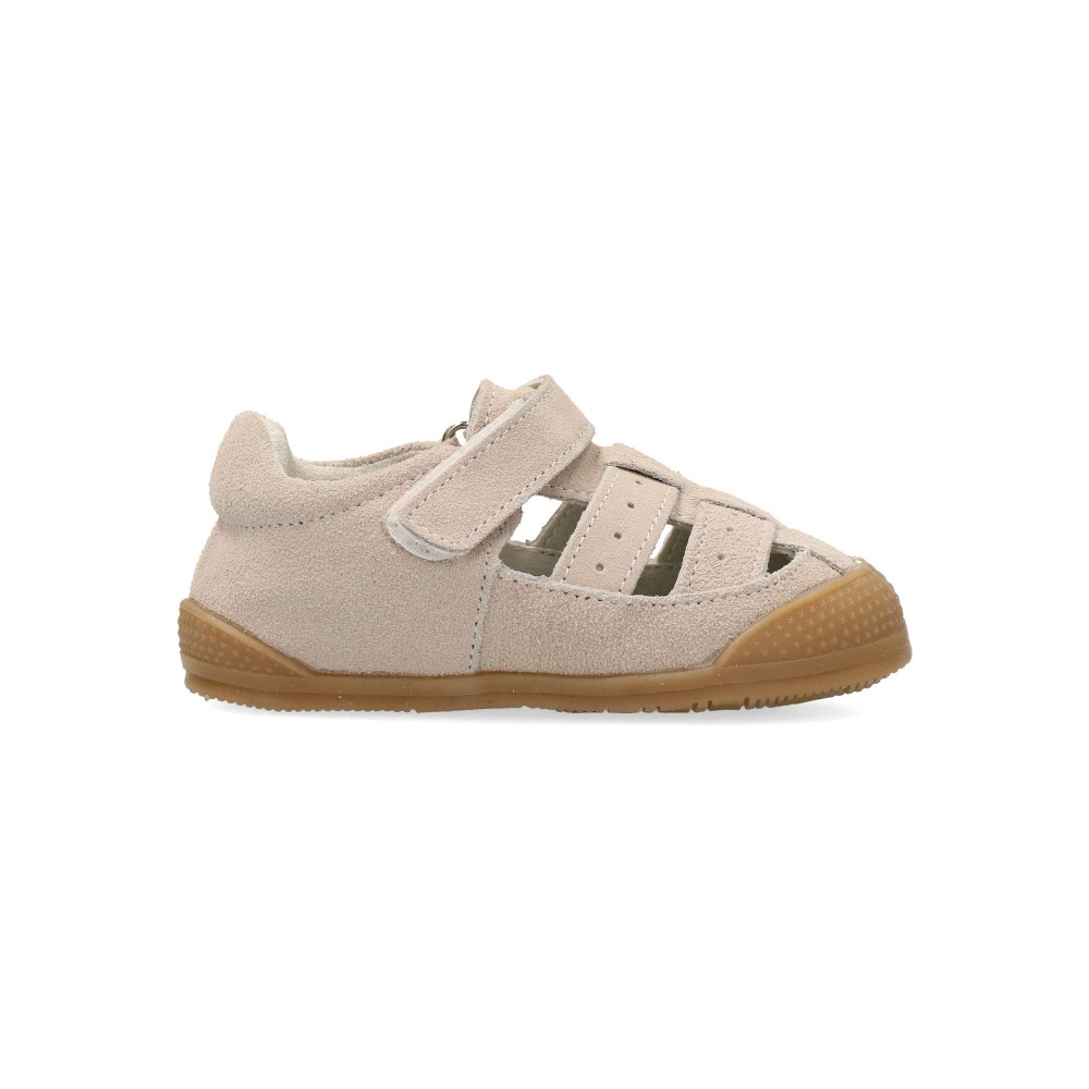 PEKES Sandalia cangrejera piel barefoot