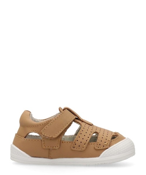 PEKES Sandalia cerrada piel confort barefoot