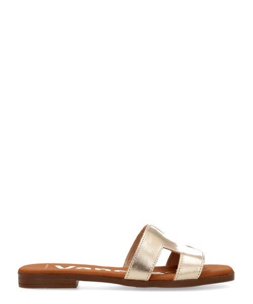 VANESSA Sandalia mule piel confort mujer