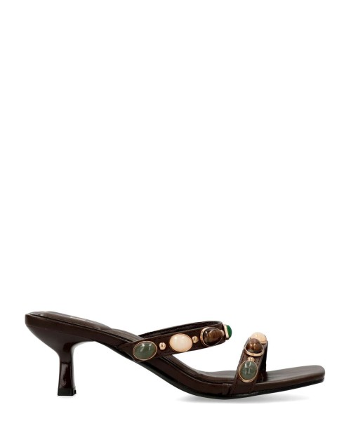 BUONAROTTI Sandalia fiesta piedras decorativas