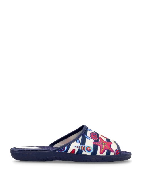 VANESSA Zapatilla de casa estampada confort