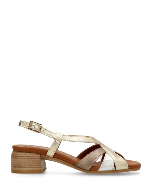 D`CHICAS Sandalia elegante piel confort mujer