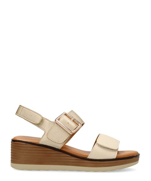 HISPAFLEX Sandalia cómoda tiras mujer