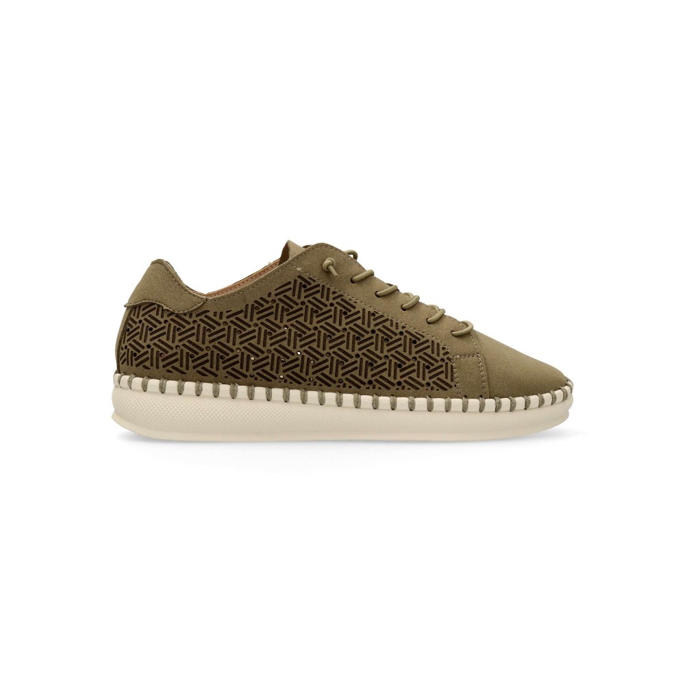 AMARPIES Zapato casual grabado confort mujer