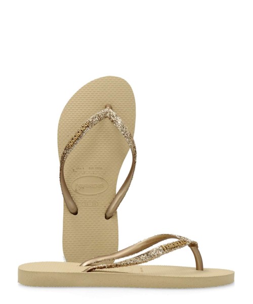HAVAIANAS Chancla de playa Slim Glitter