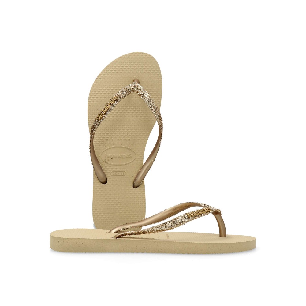 HAVAIANAS Chancla de playa Slim Glitter