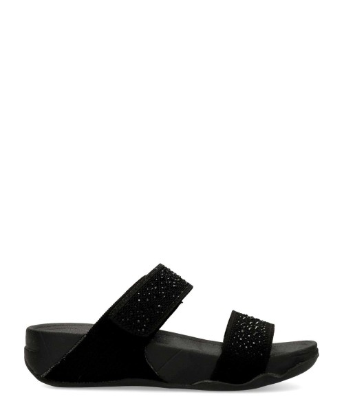 VVNN Sandalia casual pedrería brillo