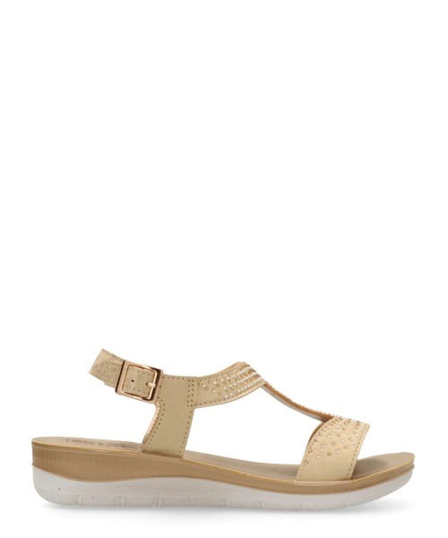 INBLU Sandalia cómoda y elegante mujer