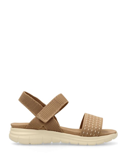 VVNN Sandalia plana casual confort mujer