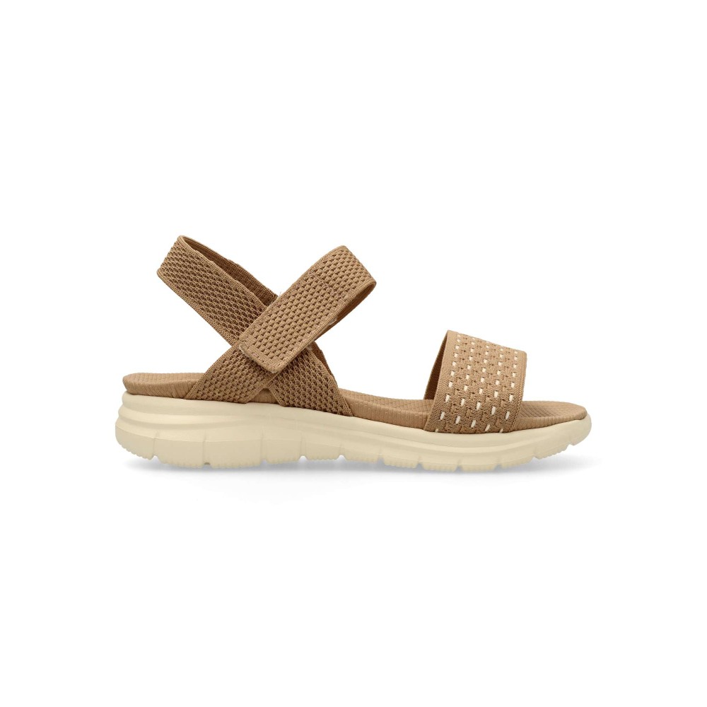 VVNN Sandalia plana casual confort mujer