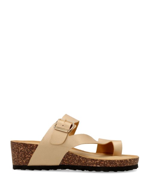 VVNN Sandalia bio cuña corcho mujer
