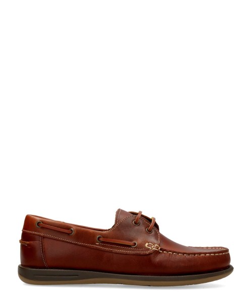 MAC Zapato náutico piel natural confort