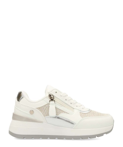VVNN Zapatilla casual cremallera mujer