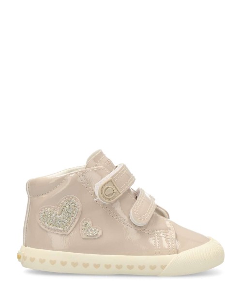 CONGUITOS Zapatillas altas barefoot corazones