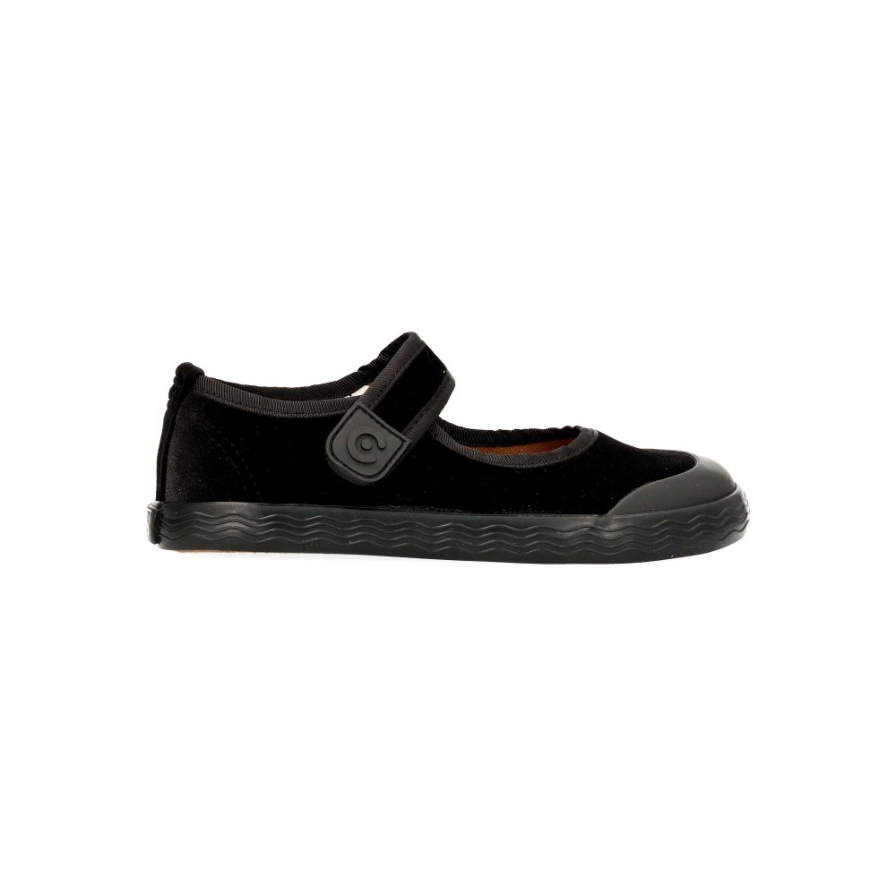 CONGUITOS Mercedita barefoot terciopelo niña