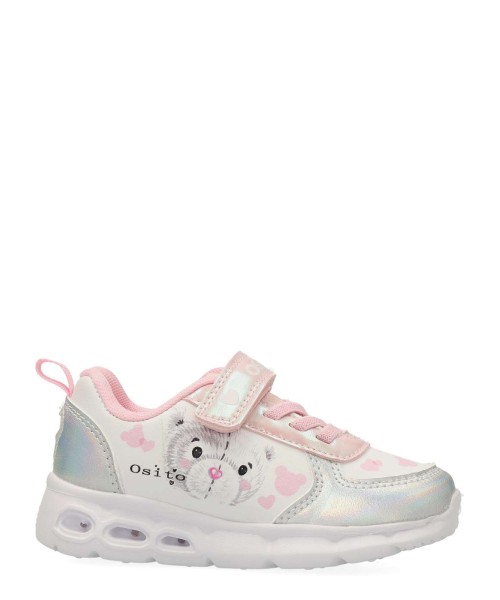 CONGUITOS Zapatilla deportiva casual luces osito