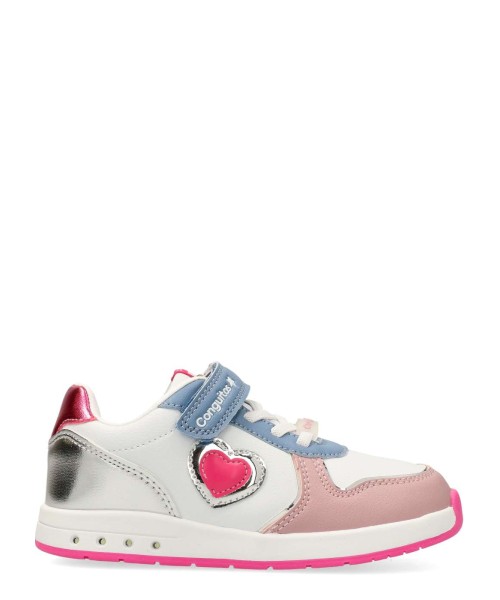 CONGUITOS Zapatillas barefoot luces corazón