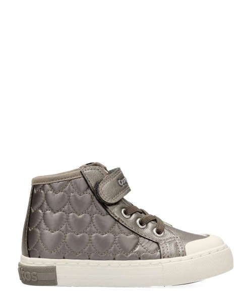 CONGUITOS Zapatilla alta casual acolchado corazones