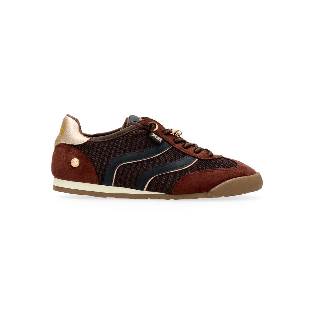 XTI Zapatilla deportiva mujer cordón elástico