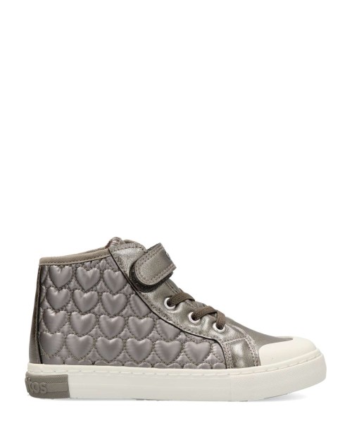 CONGUITOS Zapatilla alta casual acolchado corazones