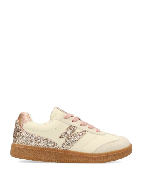 XTI Zapatilla deportiva glitter niña