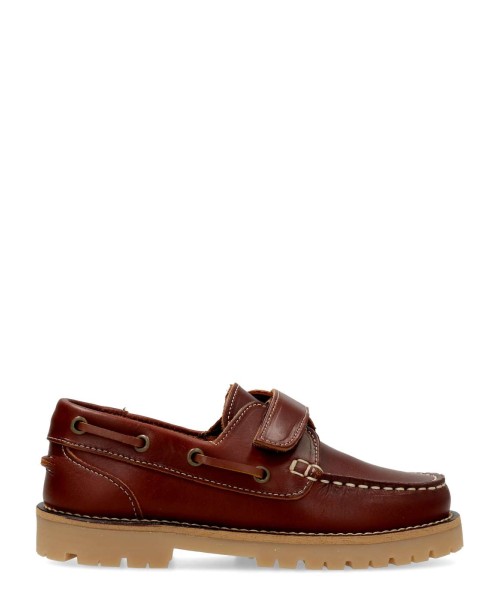 MAC Zapato náutico piel ajuste adherente